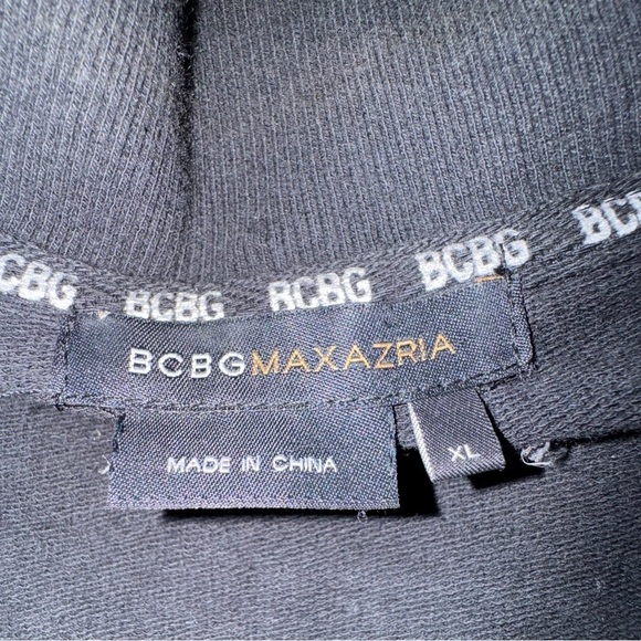 BCBG Maxazria Black womens Jacket with jeweled pattern. Size XL VGUC - Picture 7 of 13